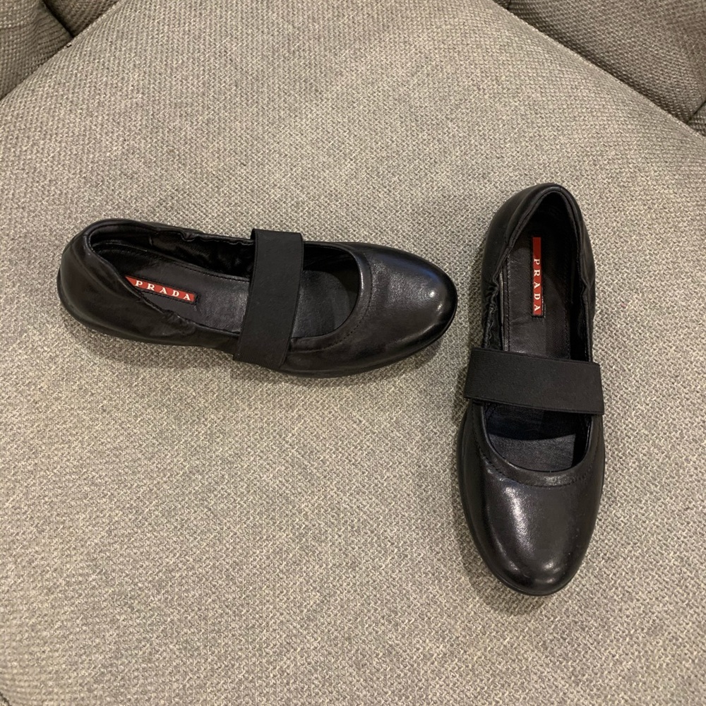 Prada sporty ballet flats